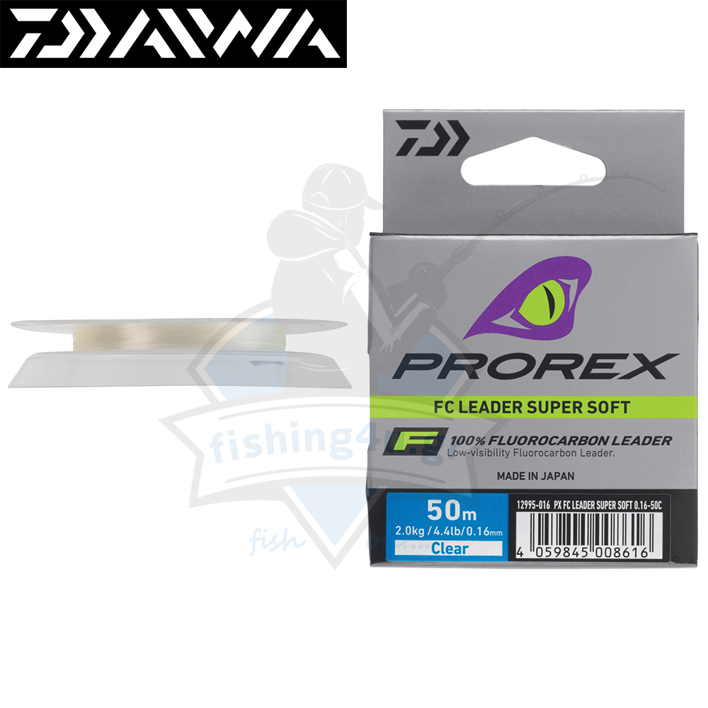FLUOROCARBON FISHING LINES: DAIWA PROREX FLUOROCARBON SOFT / 0.20mm