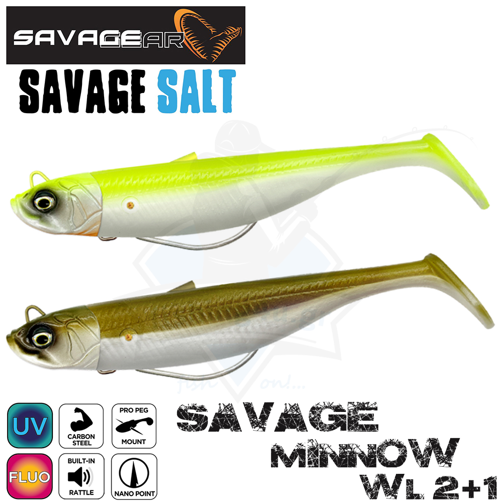 SAVAGE GEAR SAVAGE MINNOW WEEDLESS 12.5cm – Fishing4u