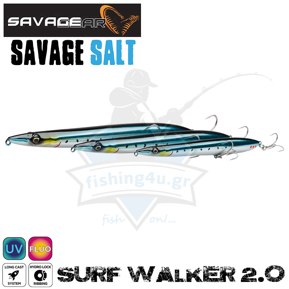 SAVAGE GEAR SURF WALKER 2.0 15.5cm 17gr FLOATING – Fishing4u